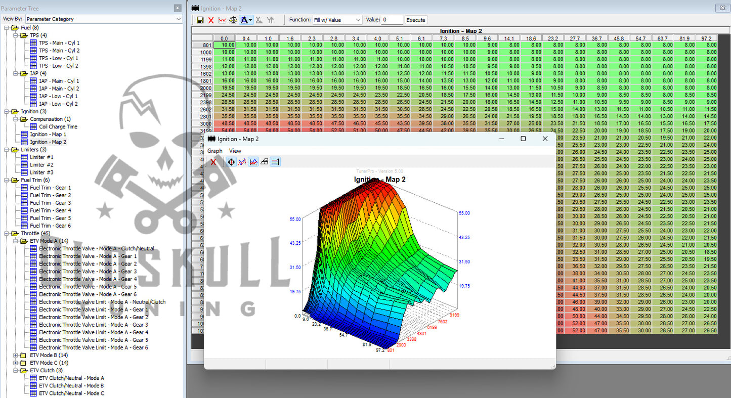 suzuki gsx8s tuning with tunerpro xdf