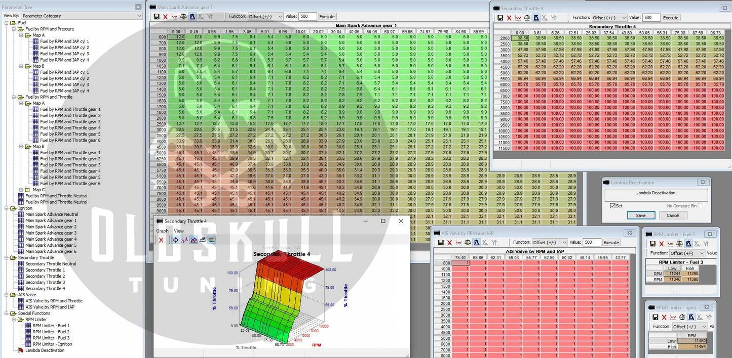Yamaha FZ8 with ecu Denso 512kb