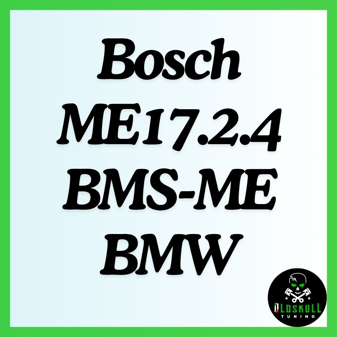 Bosch ME17.2.4 BMS-ME BMW xdf