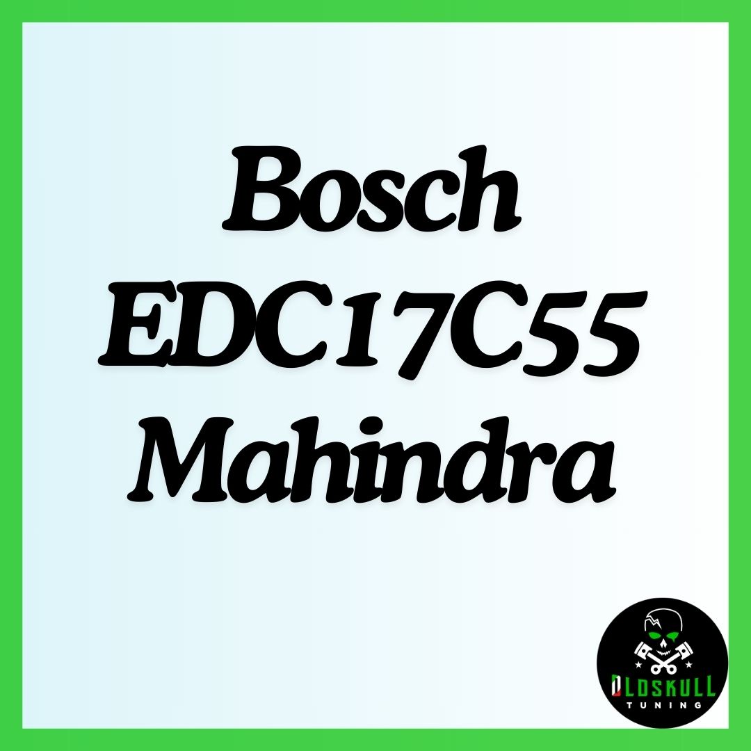 Bosch EDC17C55 Mahindra