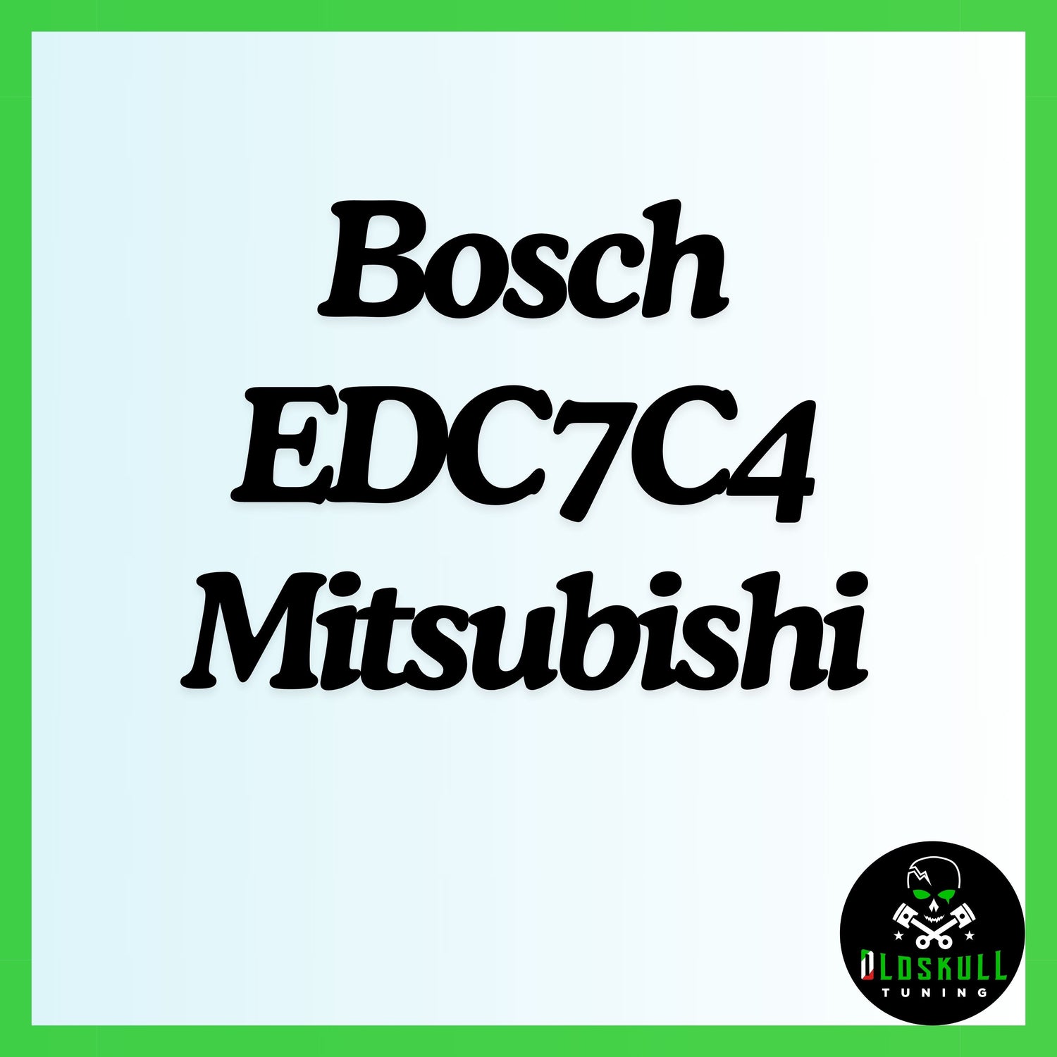 tuning remap Bosch EDC7C4 truck Mitsubishi
