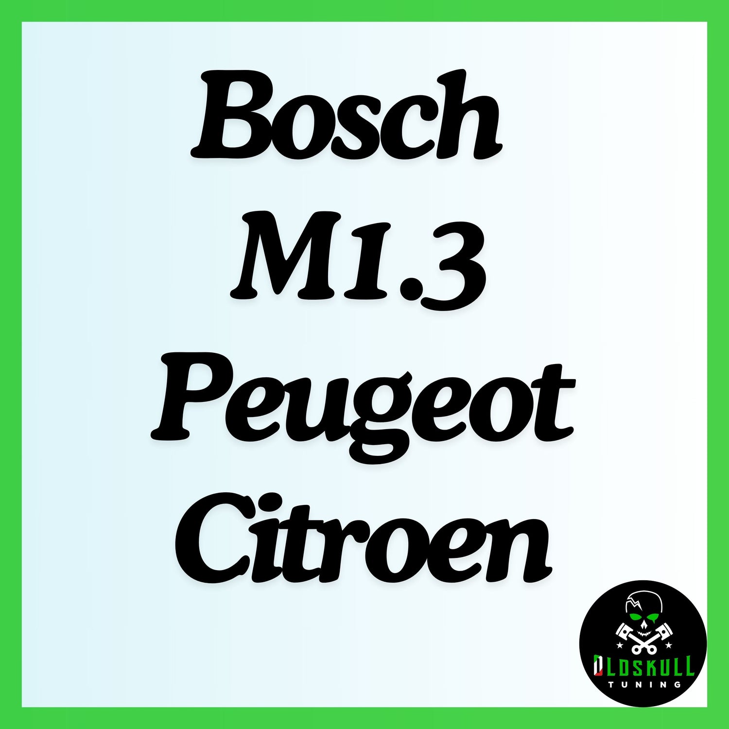 Bosch M1.3 Peugeot Citroen