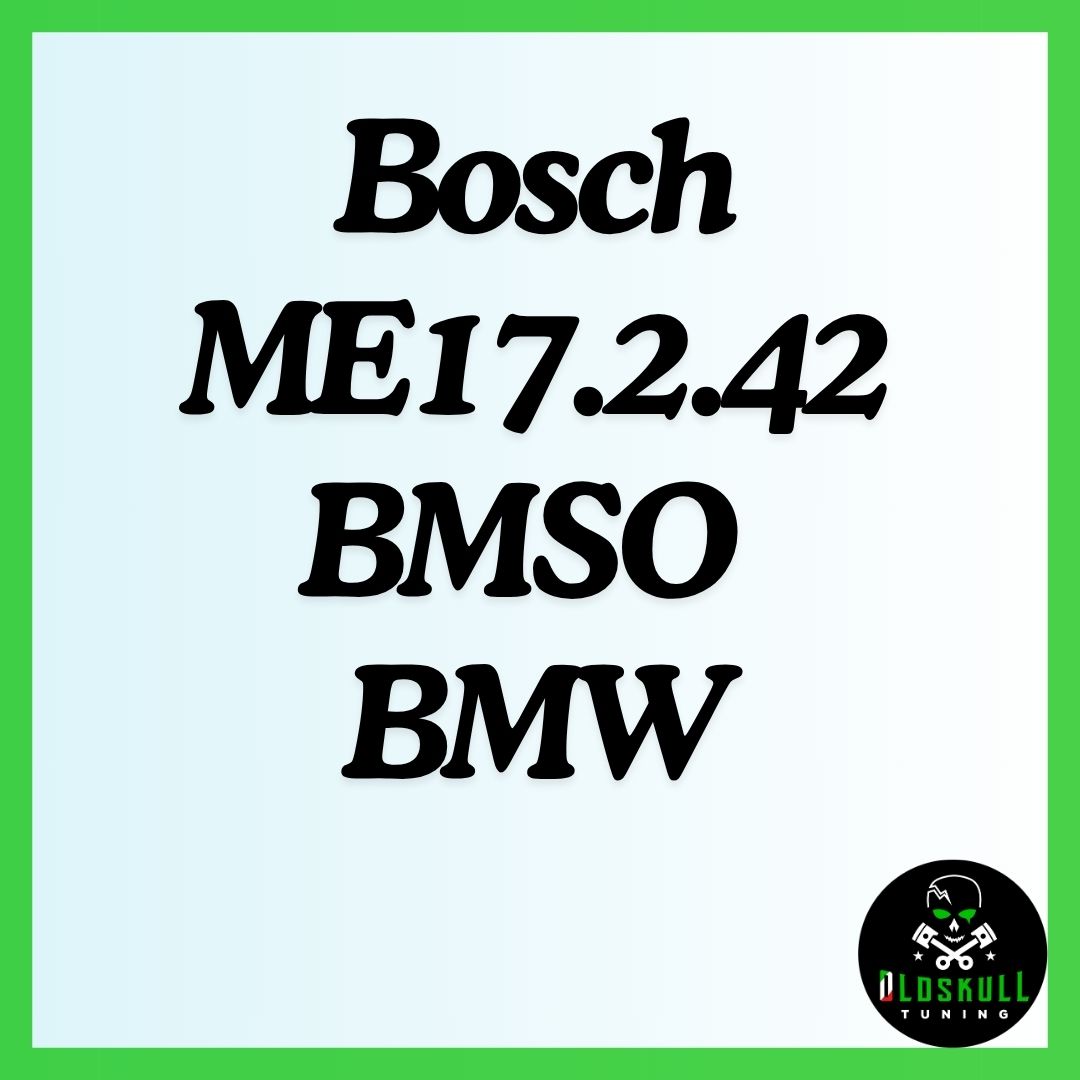 Bosch ME17.2.42 BMSO BMW – OldSkullTuning shop