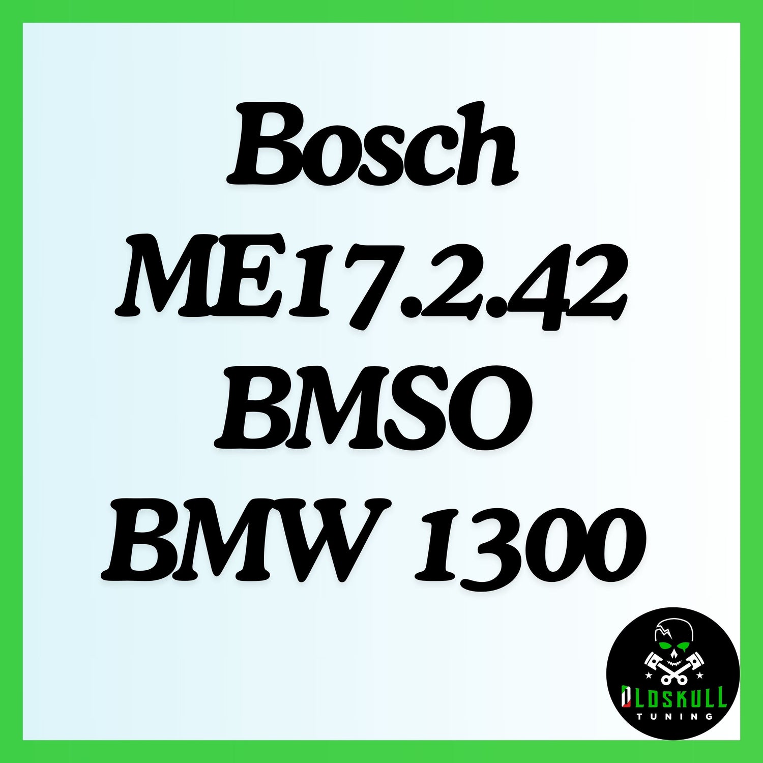 Bosch ME17.2.42 BMSO BMW 1300