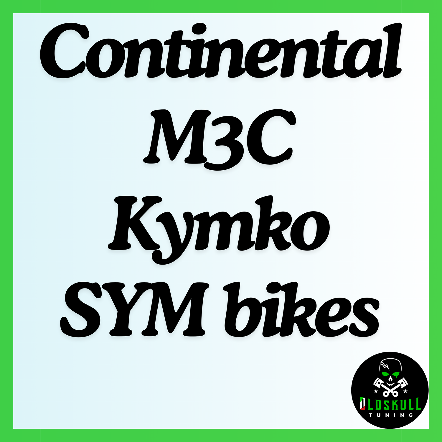 Continental M3C for Kymko and Sym morocycles