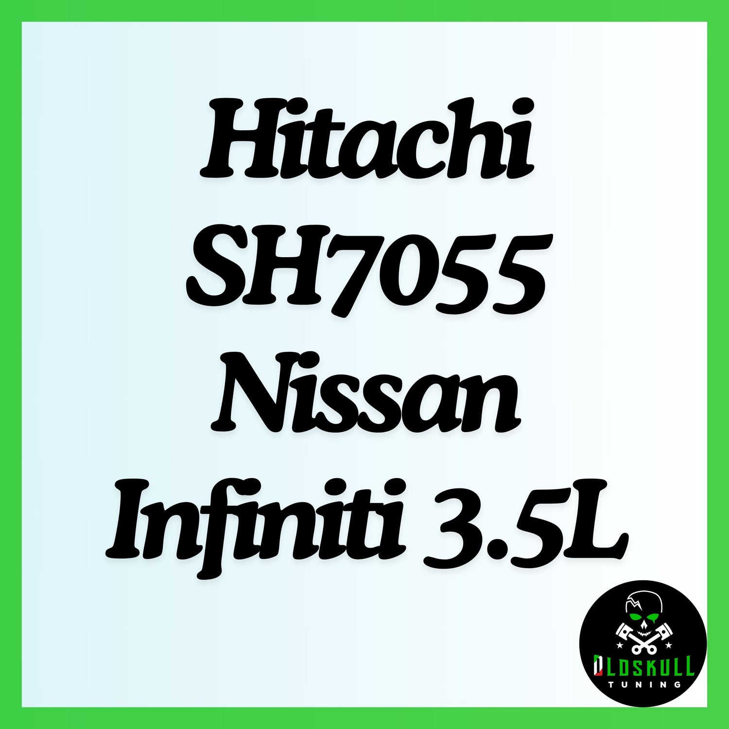 Hitachi SH7055 Nissan Infiniti 3.5L chiptuning