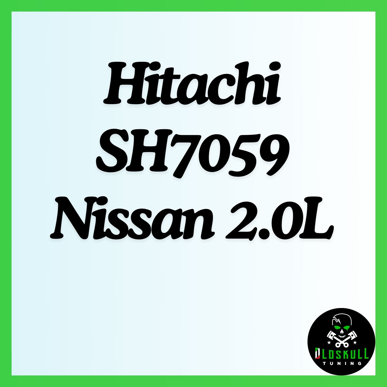 Hitachi SH7059 Nissan 2.0L chiptuning