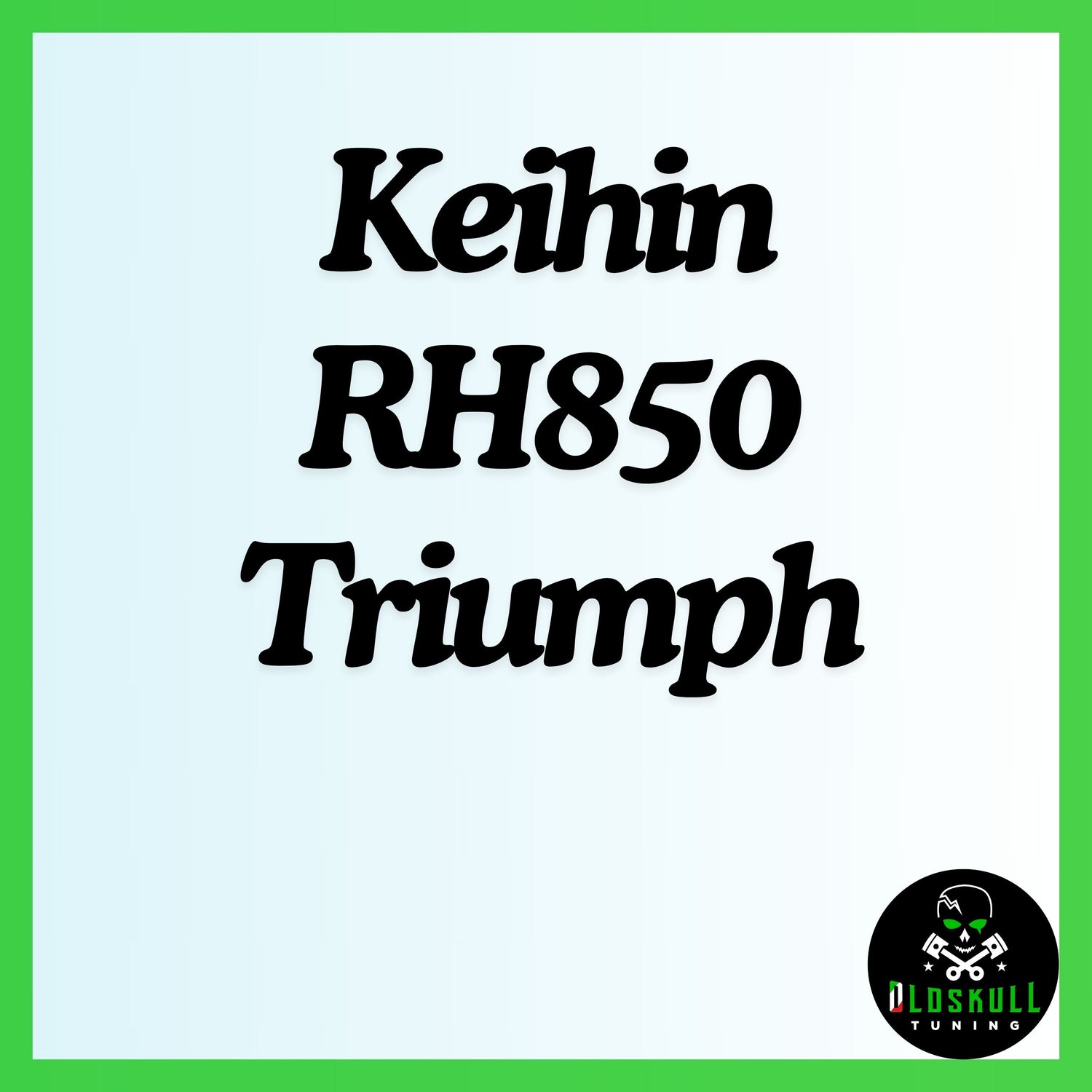 Keihin RH850 Triumph chiptuning
