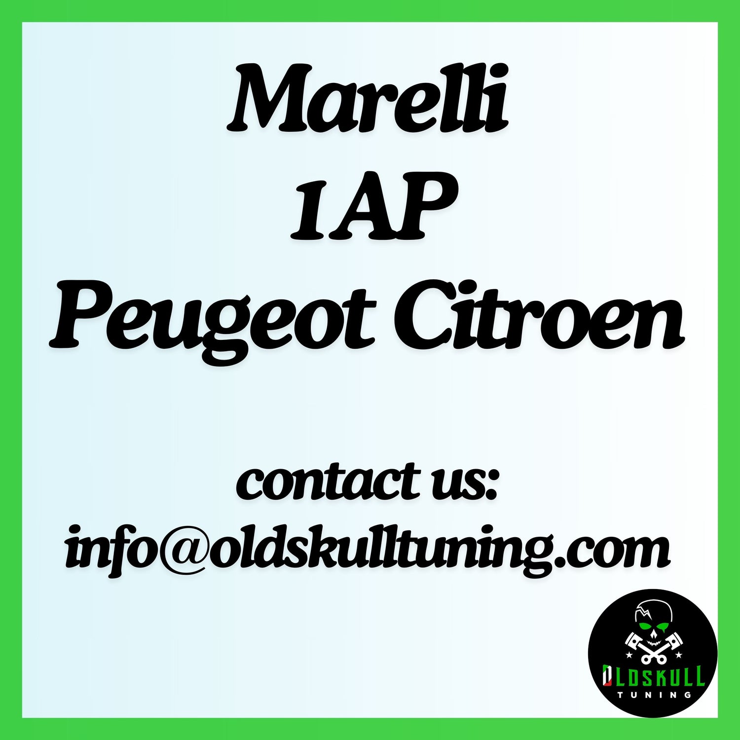 Marelli 1AP Peugeout Citroen tuning