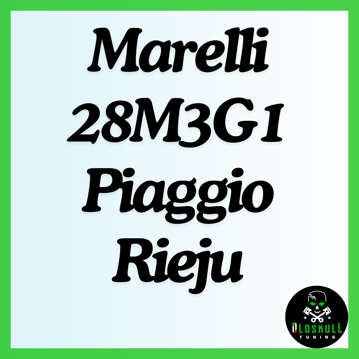 Marelli 28M3G1 ecu for Piaggio and Rieju