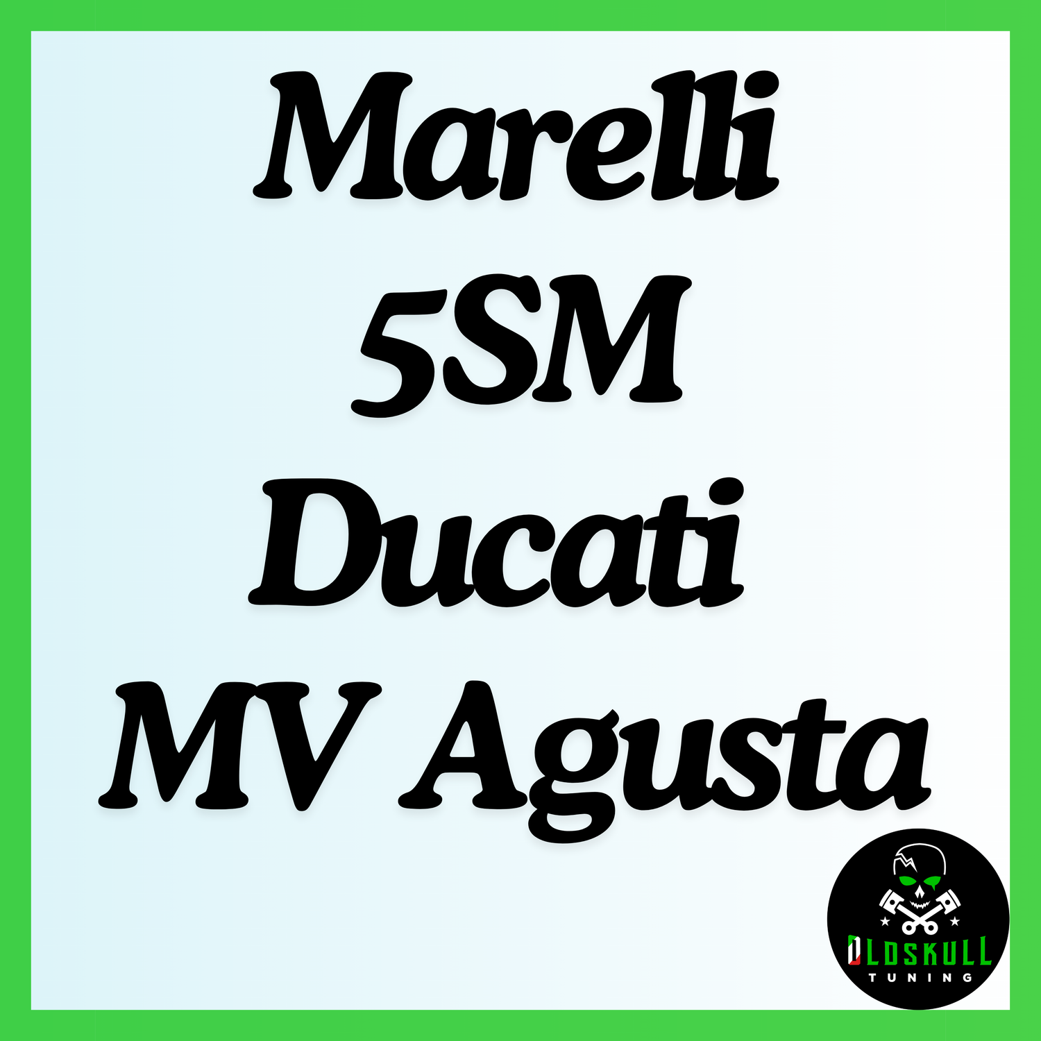 Marelli 5SM for Ducati and MV Agusta bikes