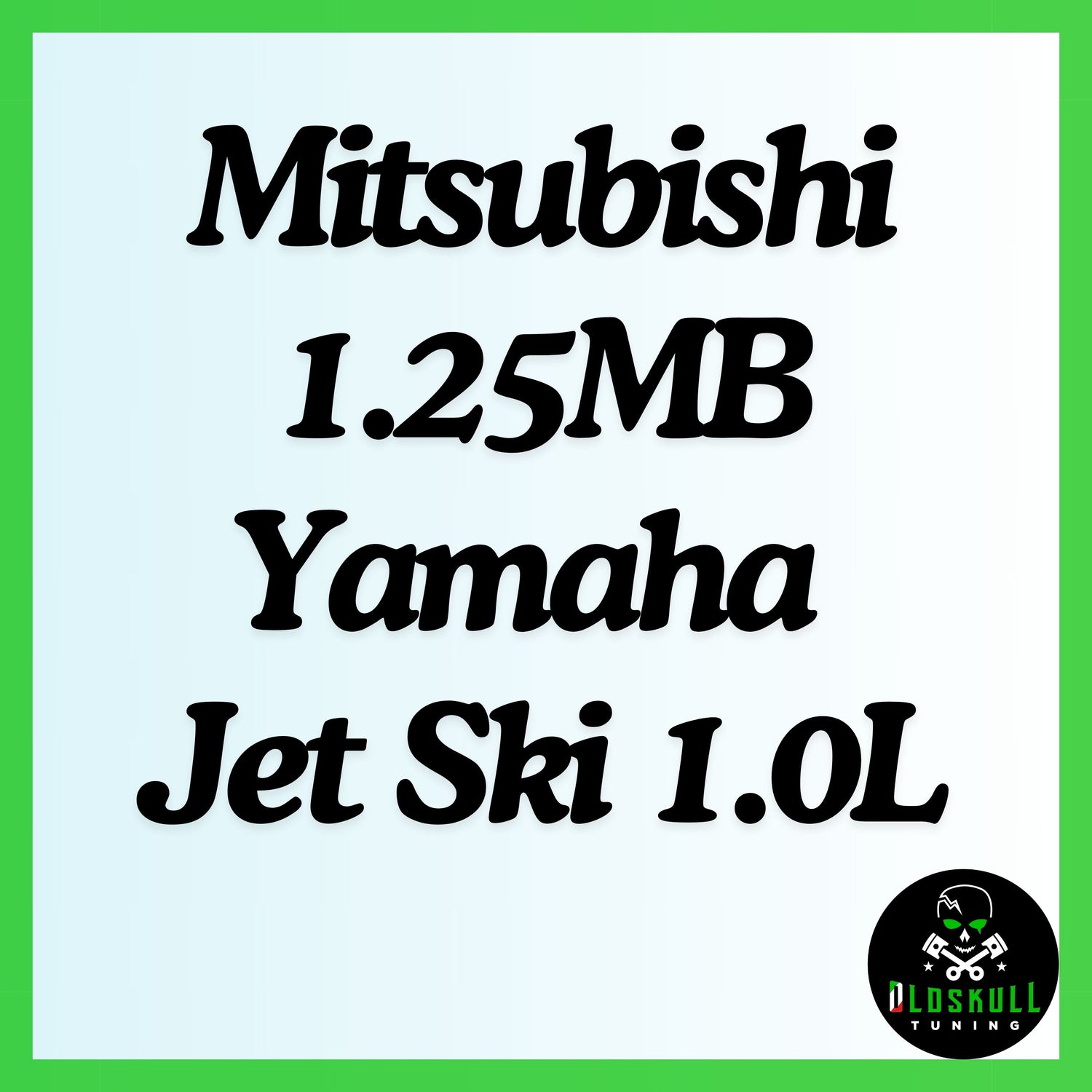 Mitsubishi 1.25MB jet sky yamaha