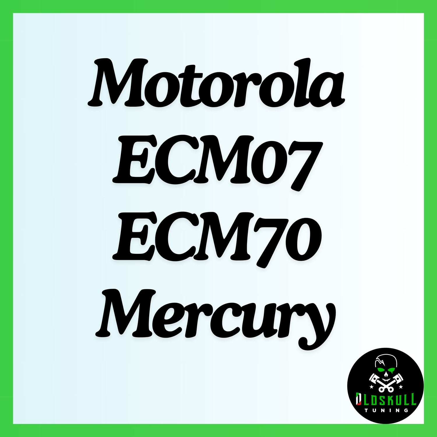 motorola ecm07 ecm70 mercury remap