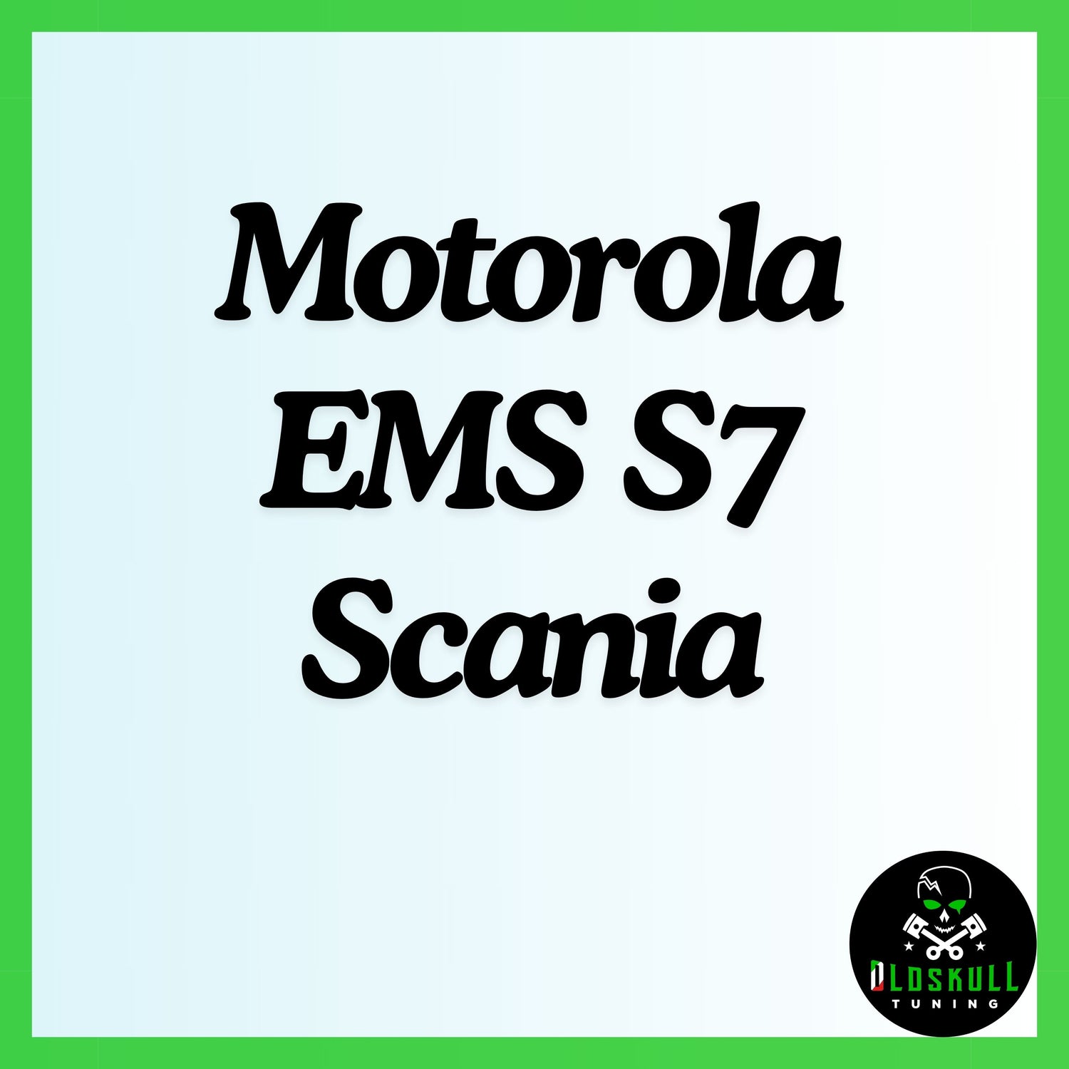 tuning remap Scania with ecm Motorola EMS S7