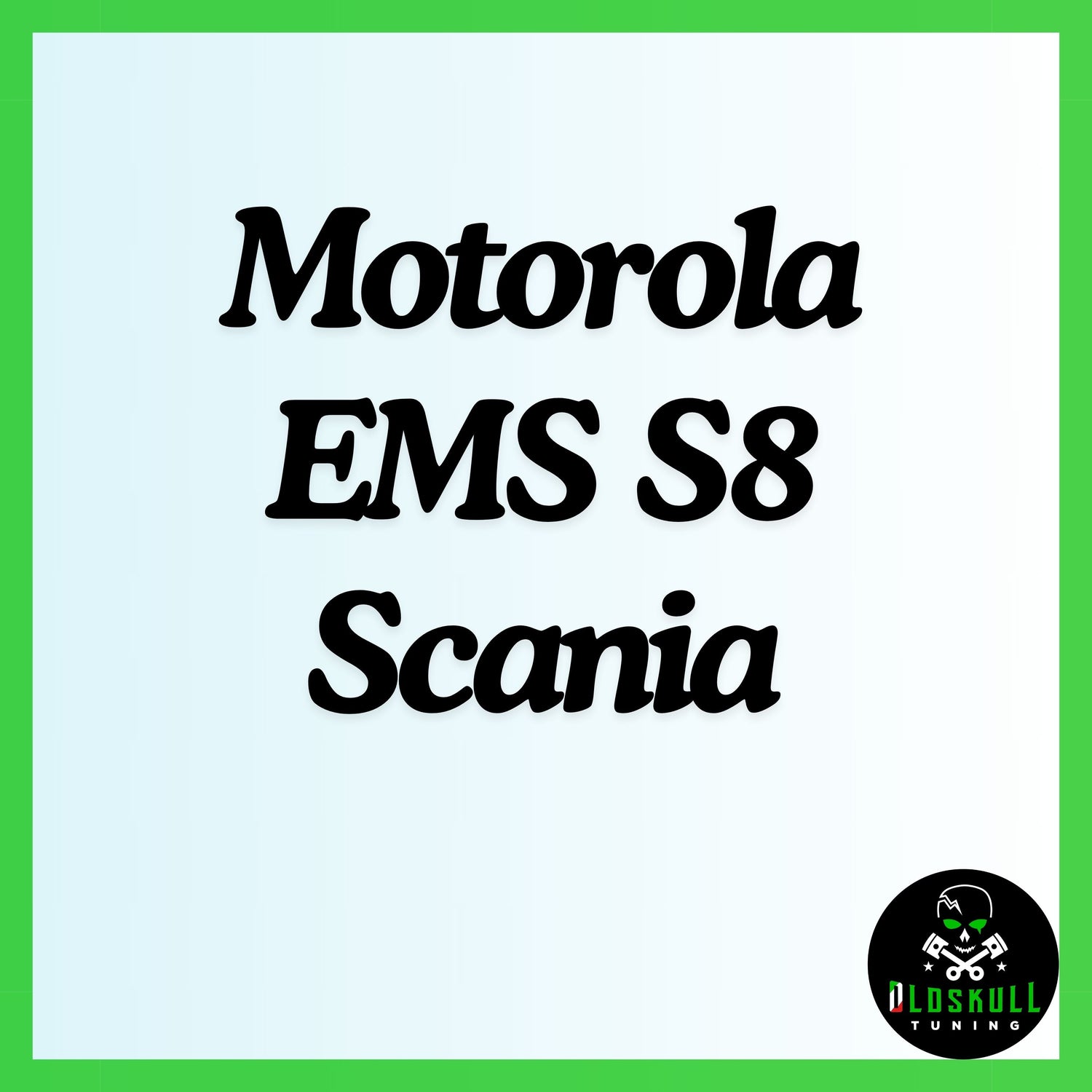remap scania truck with ecu Motorola EMS S8