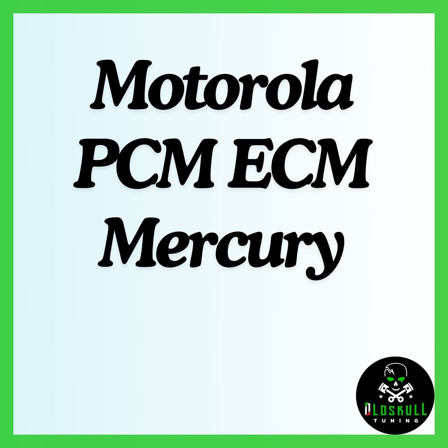 motorola pcm ecm tuning ecu