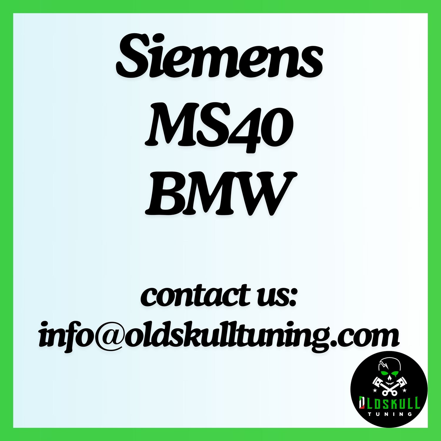Siemens MS40 BMW
