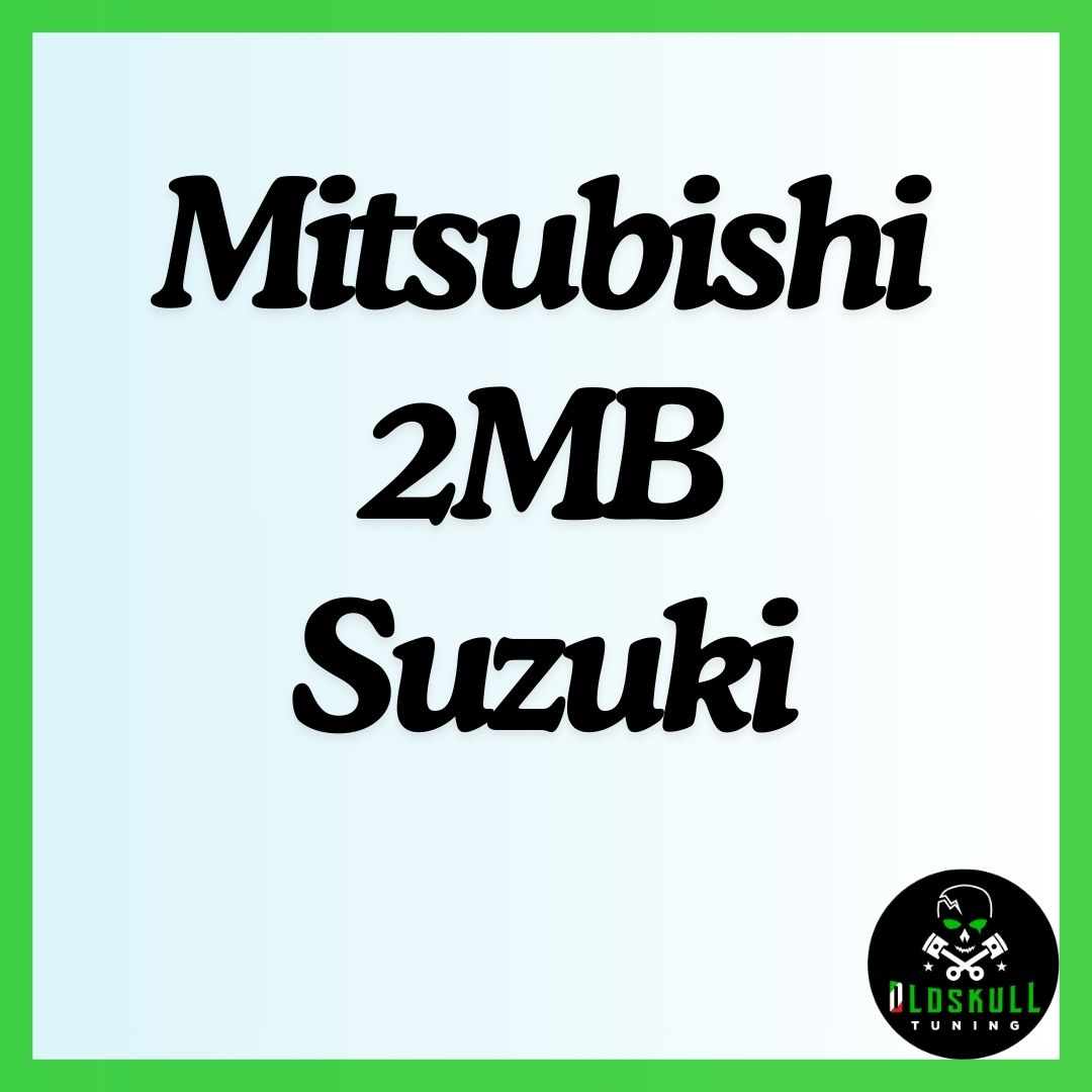 Mitsubishi 2MB Suzuki tunerpro xdf