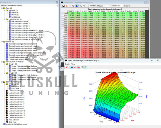 aprilia tuono v4 marelli 11mp tuning with tunerpro xdf