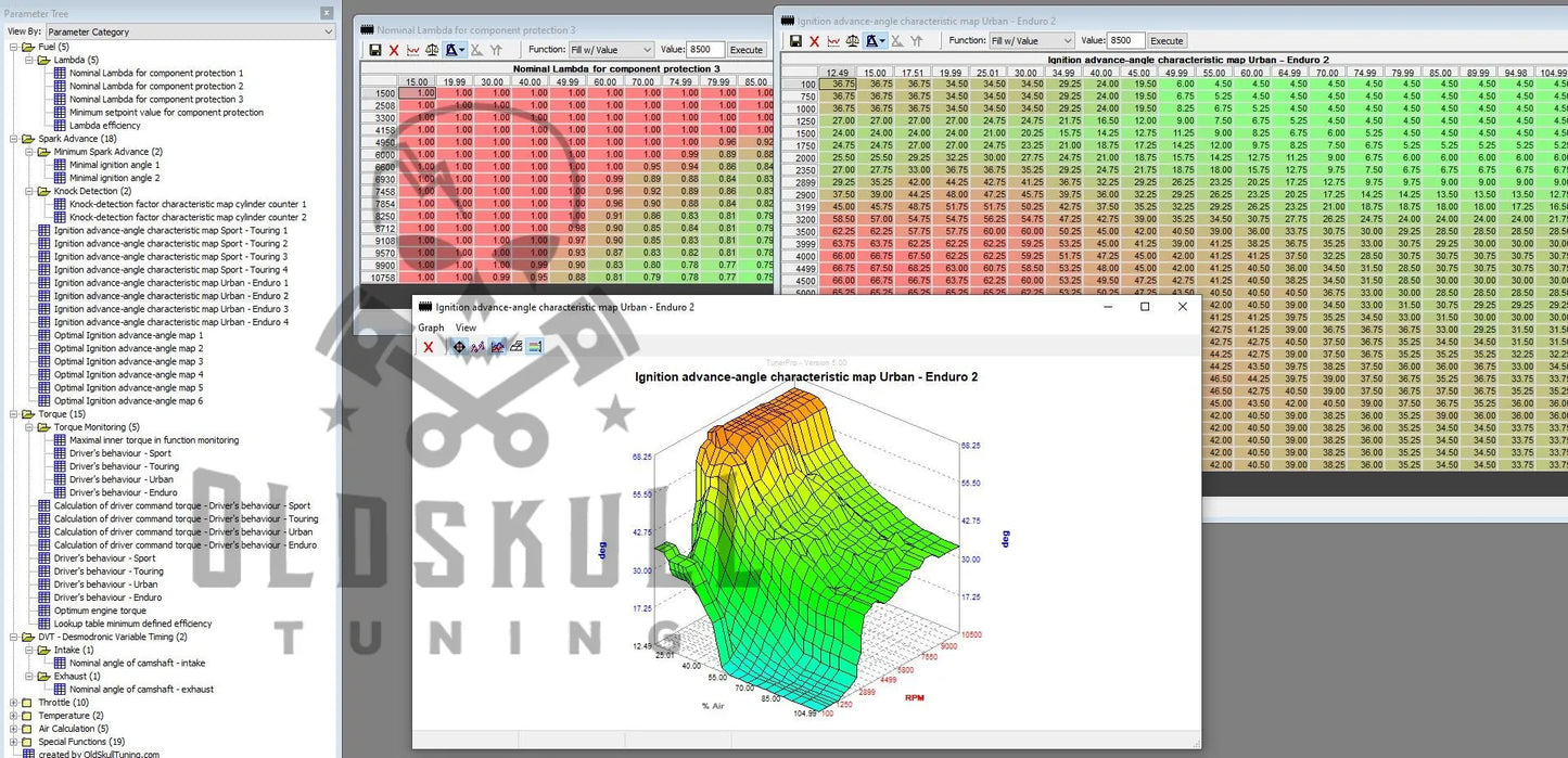 Ducati with ecu Bosch ME17.9.21 chiptuning
