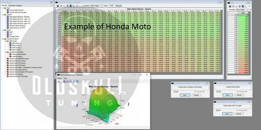 Honda with ecu Keihin H8C tuning