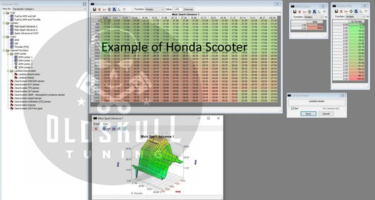 Honda with ecu Keihin H8C chiptuning