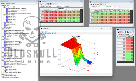 nissan ecu tuning hitachi sh7054 MEC with tunerpro xdf