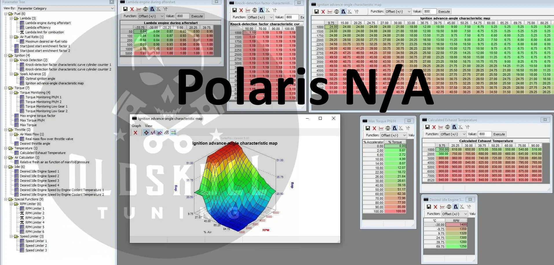 polaris quad bosch me17.9.74 ecu mapping