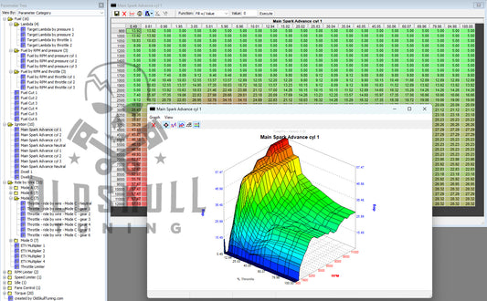 tracer gt900 tuning with tunerpro xdf