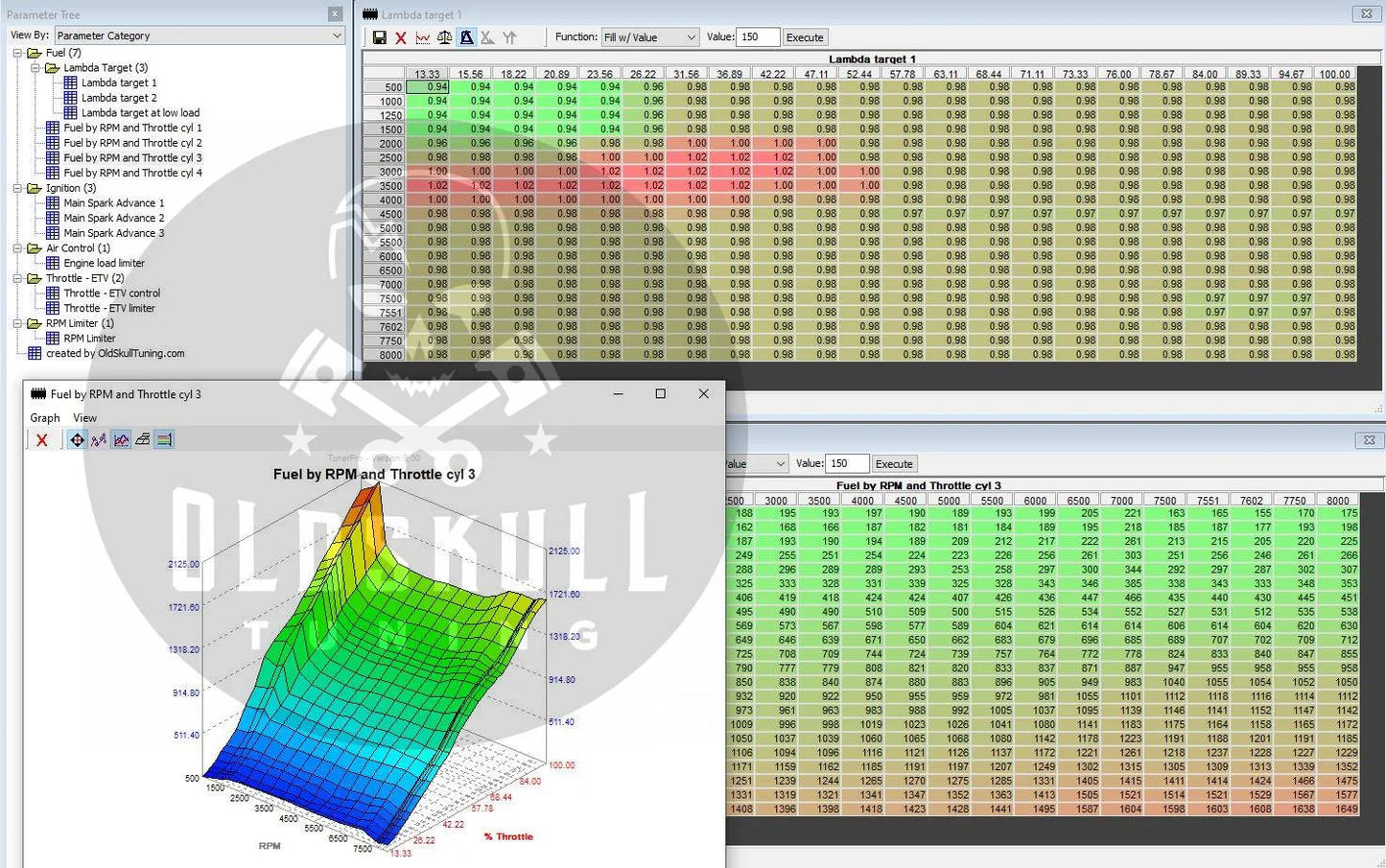 mitsubishi yamaha jet ski 1.8L ecu remap