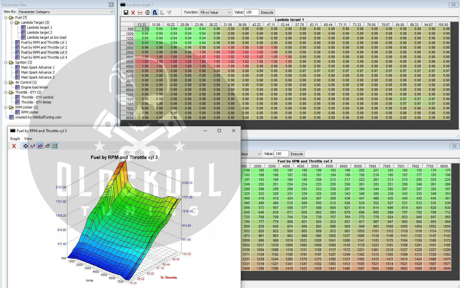 mitsubishi yamaha jet ski 1.8L ecu remap