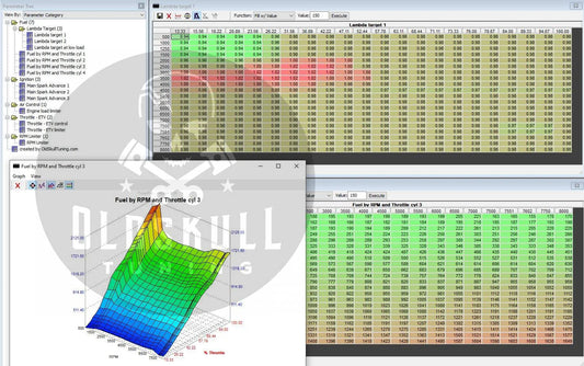 mitsubishi yamaha jet ski 1.8L ecu remap