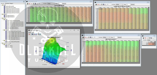 Yamaha with ecu Moric remap