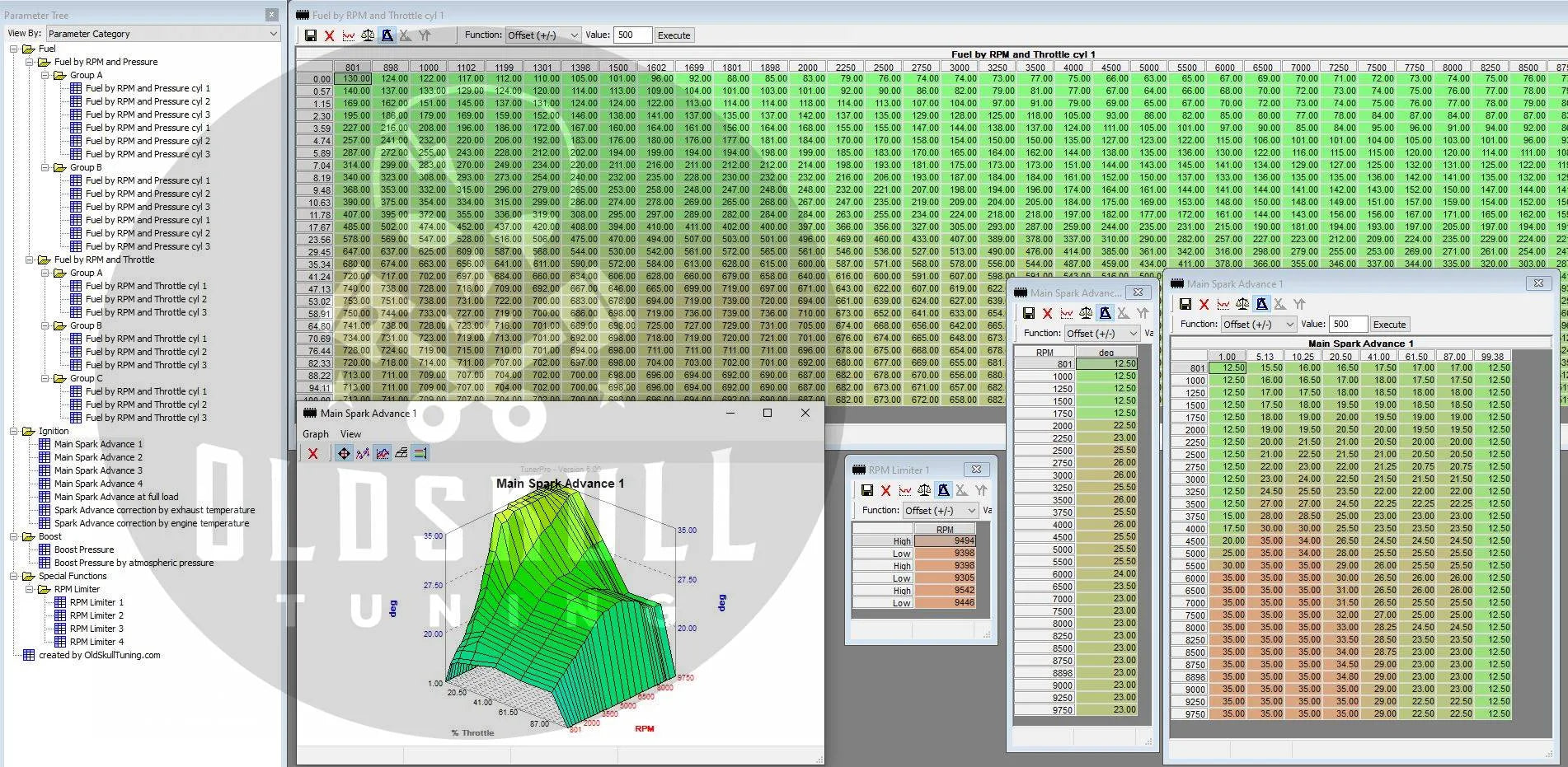 yamaha sidewinder turbo remap ecm with tunerpro